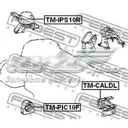 Compre TMPIC10F Febest Coxim (suporte) dianteiro de motor