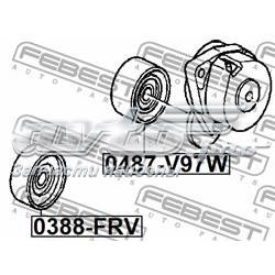 Rolo parasita da correia de transmissão 31190RBDE01 Honda