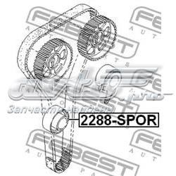 Compre 2288SPOR Febest Rolo parasita da correia do mecanismo de distribuição de gás