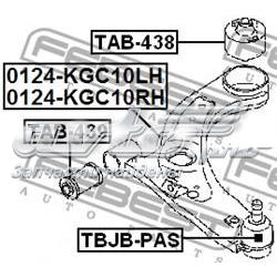 Braço oscilante inferior direito de suspensão dianteira Toyota 48068B1010
