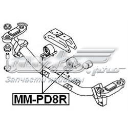 Coxim (suporte) traseiro de motor Mitsubishi MR112168