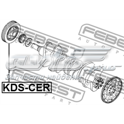 Compre KDSCER Febest Polia de cambota