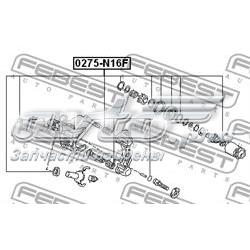 Kit de reparação de suporte do freio dianteiro 0275N16F Febest