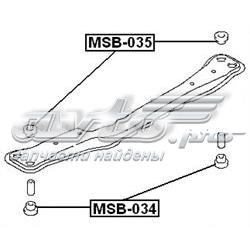 Compre MR198876 Mitsubishi Bloco silencioso (coxim) de viga dianteira (de plataforma veicular)