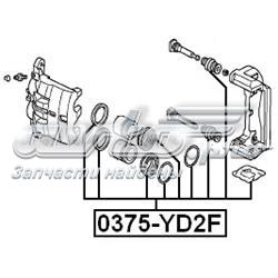 Kit de reparação de suporte do freio dianteiro 01463STXA00 Honda