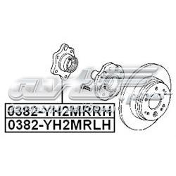 Compre 0382YH2MRRH Febest Rolamento de cubo traseiro
