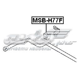 Bucha de estabilizador dianteiro Febest MSBH77F