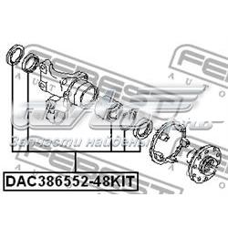 Vedação externa de cubo traseiro 28015AA050 Subaru