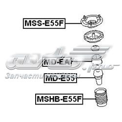 Bota de proteção de amortecedor dianteiro MB864911 Mitsubishi