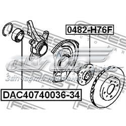 Compre DAC4074003634 Febest Rolamento de cubo dianteiro