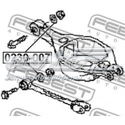 Compre 5522752F11 Nissan/Infiniti Arruela de parafuso de fixação do braço oscilante superior traseiro interno