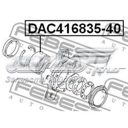 Rolamento de cubo dianteiro DAC41683540 Febest