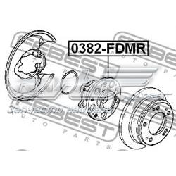 Cubo traseiro 0382FDMR Febest