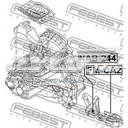 Coxim (suporte) traseiro de motor 30680705 Volvo