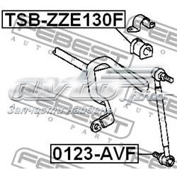 Compre TSBZZE130F Febest Bucha de estabilizador dianteiro