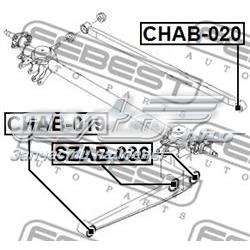 Compre CHAB020 Febest Bloco silencioso da barra Panhard (de suspensão traseira)