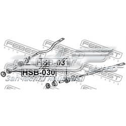 Compre HSB030 Febest Bucha dianteira da barra radial dianteira