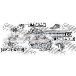 Coxim (suporte) direito superior de motor Metalcaucho 57894