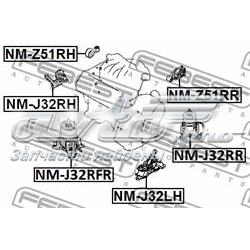 Coxim (suporte) direito de motor Febest NMJ32RH