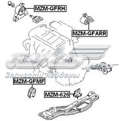 GE4T39050A Mazda Coxim (suporte) dianteiro de motor