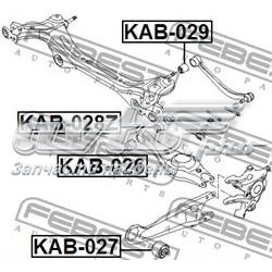 Compre KAB029 Febest Bloco silencioso do braço oscilante superior traseiro