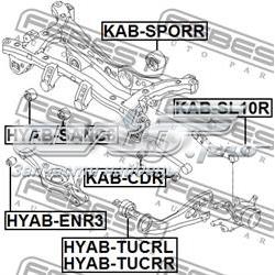 Bloco silencioso da barra Panhard (de suspensão traseira) Febest KABSL10R preço, a partir de 7,89 USD
