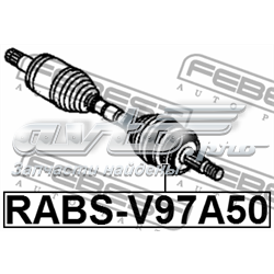 Compre RABSV97A50 Febest Anel de ABS