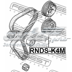 Engrenagem de cadeia de roda dentada da árvore distribuidora de admissão de motor Renault (RVI) 7701474362