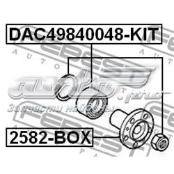 Cubo dianteiro 2582BOX Febest