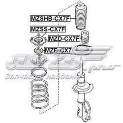 Suporte de amortecedor dianteiro L20634380A Mazda