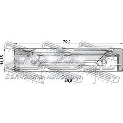 Vedação externa de cubo traseiro Hyundai/Kia 518304E000 preço, a partir de 3,87 USD