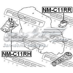 Coxim (suporte) direito de motor Metalcaucho 57200