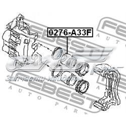 Pistão de suporte do freio dianteiro 4112105N00 Nissan/Infiniti