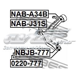 Compre 54570CA000 Nissan/Infiniti Bloco silencioso dianteiro do braço oscilante inferior