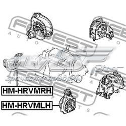 Coxim (suporte) esquerdo dianteiro de motor 57219 Metalcaucho