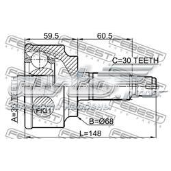  Honda 44014TA0A00
