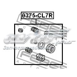 Compre 0375CL7R Febest Kit de reparação de suporte do freio traseiro