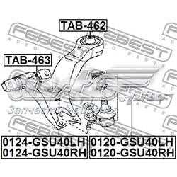 BS279L Japan Parts Braço oscilante inferior esquerdo de suspensão dianteira