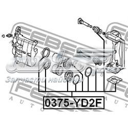 Compre 01463STXA00 Honda Kit de reparação de suporte do freio dianteiro