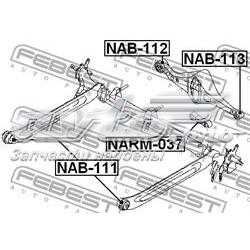 Compre 55120AU000 Nissan/Infiniti Braço oscilante inferior esquerdo de suspensão traseira/direita