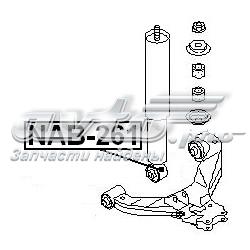 E6110VZ00A Nissan/Infiniti Bloco silencioso de amortecedor dianteiro
