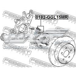 Cubo traseiro 3DACF041D6CR Toyota