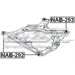 Bloco silencioso (coxim) de viga dianteira (de plataforma veicular) Febest NAB292 preço, a partir de 36,85 USD