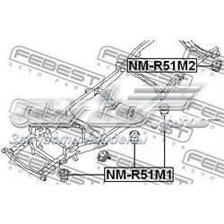 Compre NMR51M1 Febest Coxim de chassi (de fixação de carroçaria)