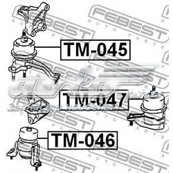 Coxim (suporte) dianteiro de motor 54058 Metalcaucho