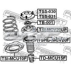 Compre 4815848010 Toyota Espaçador (anel de borracha) da mola dianteira inferior