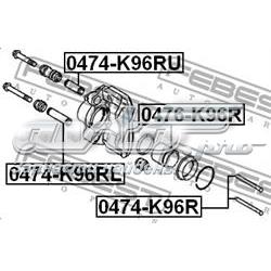 Compre 0474K96R Febest Kit de reparação de suporte do freio traseiro