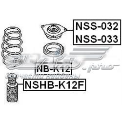 Compre NBK12 Febest Rolamento de suporte do amortecedor dianteiro