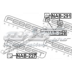 Compre 55045VW000 Nissan/Infiniti Bloco silencioso de dianteiro suspensão de lâminas traseira
