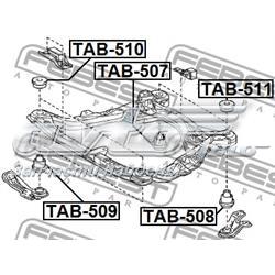Bloco silencioso (coxim) de viga dianteira (de plataforma veicular) TAB511 Febest